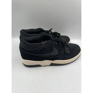 Nike Air Alpha Force 88 Mens Suede Athletic Shoes Sneakers Size 10.5 Black